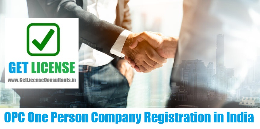 OPC One Person Company Registration in India