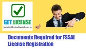 Documents Required for FSSAI License Registration