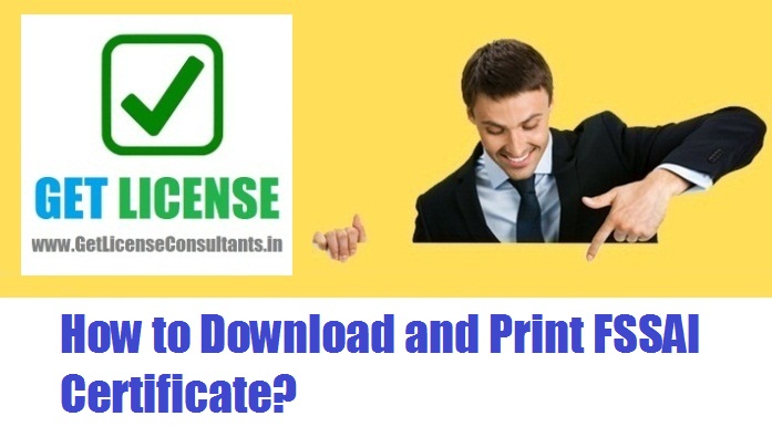 How to Download and Print FSSAI Certificate