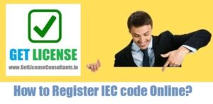 How to register IEC code Online