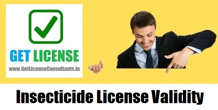 Insecticide License Validity