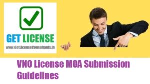 VNO License MOA Submission Guidelines